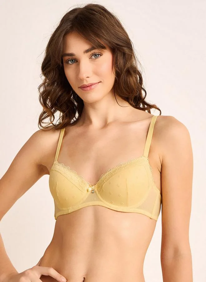 سبلاش فيڤ Padded A-frame Bra Wired Laced